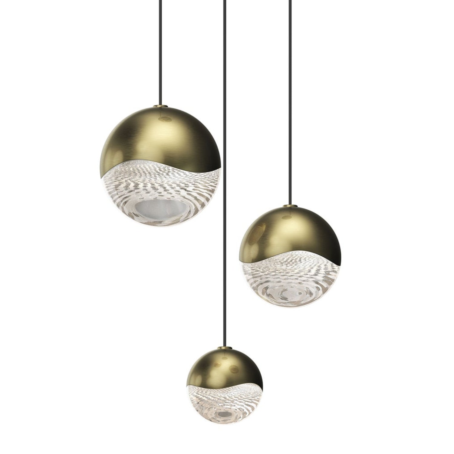 Sonneman Grapes Brass 2914.14-AST Pendant