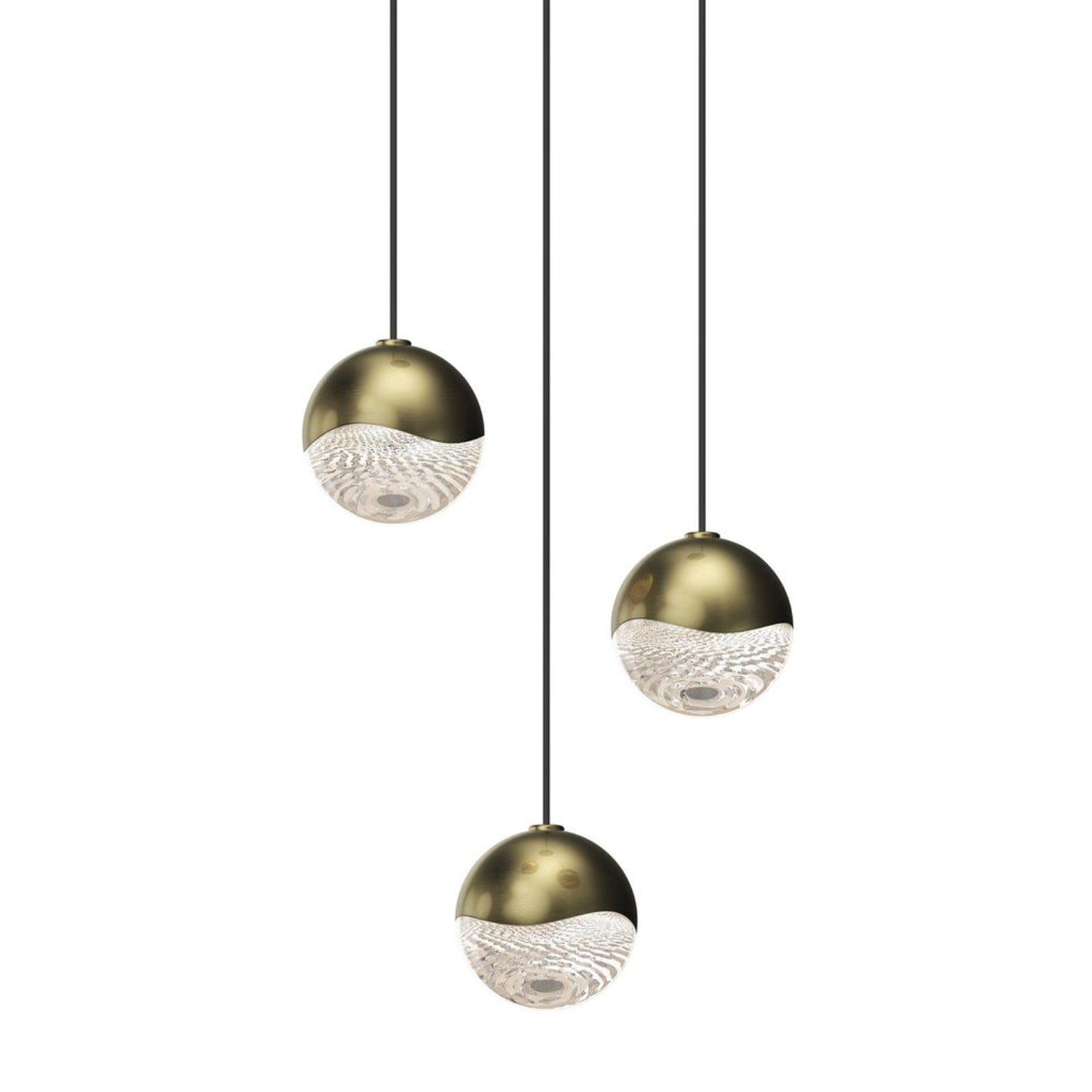Sonneman Grapes Brass 2914.14-SML Pendant