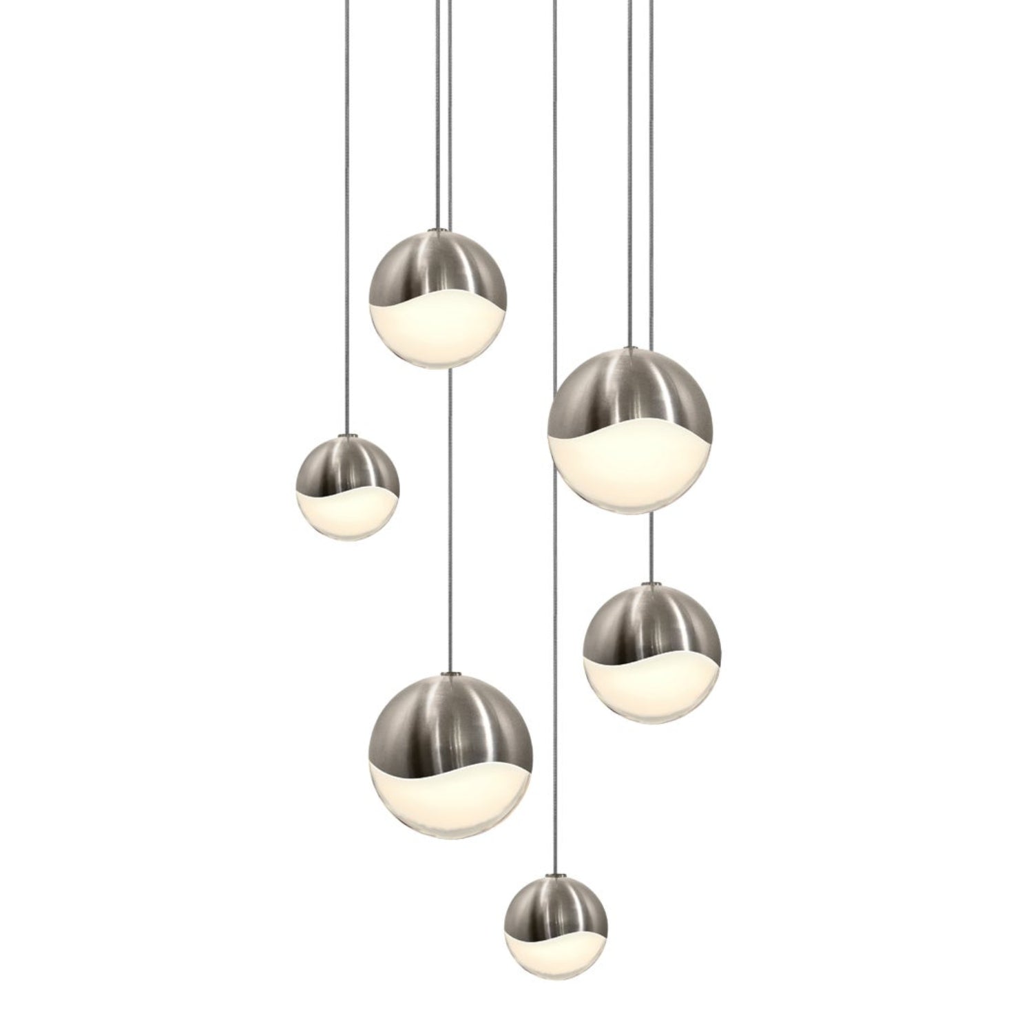 Sonneman Grapes Satin Nickel 2915.13-AST Pendant
