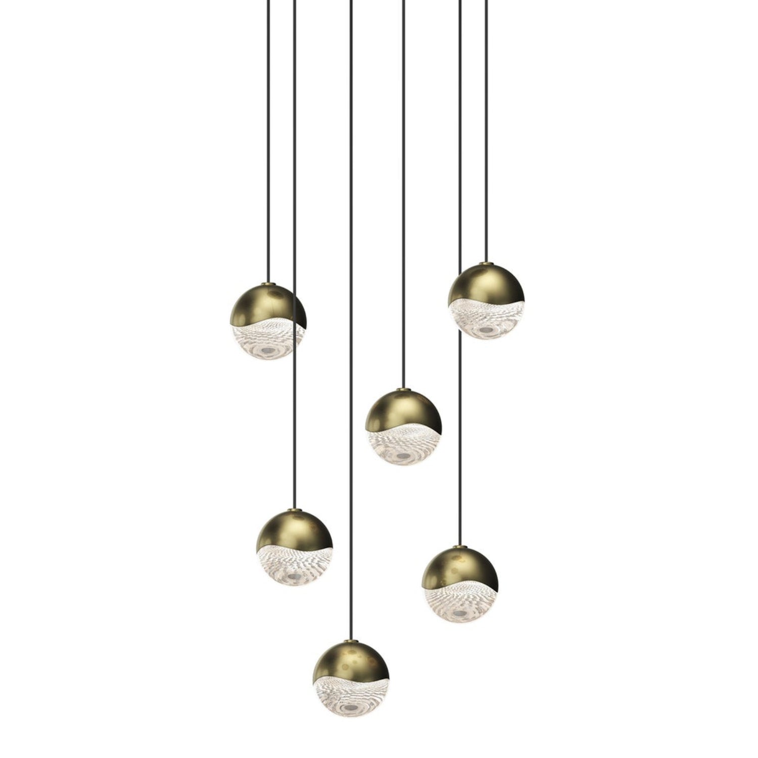 Sonneman Grapes Brass 2915.14-SML Pendant