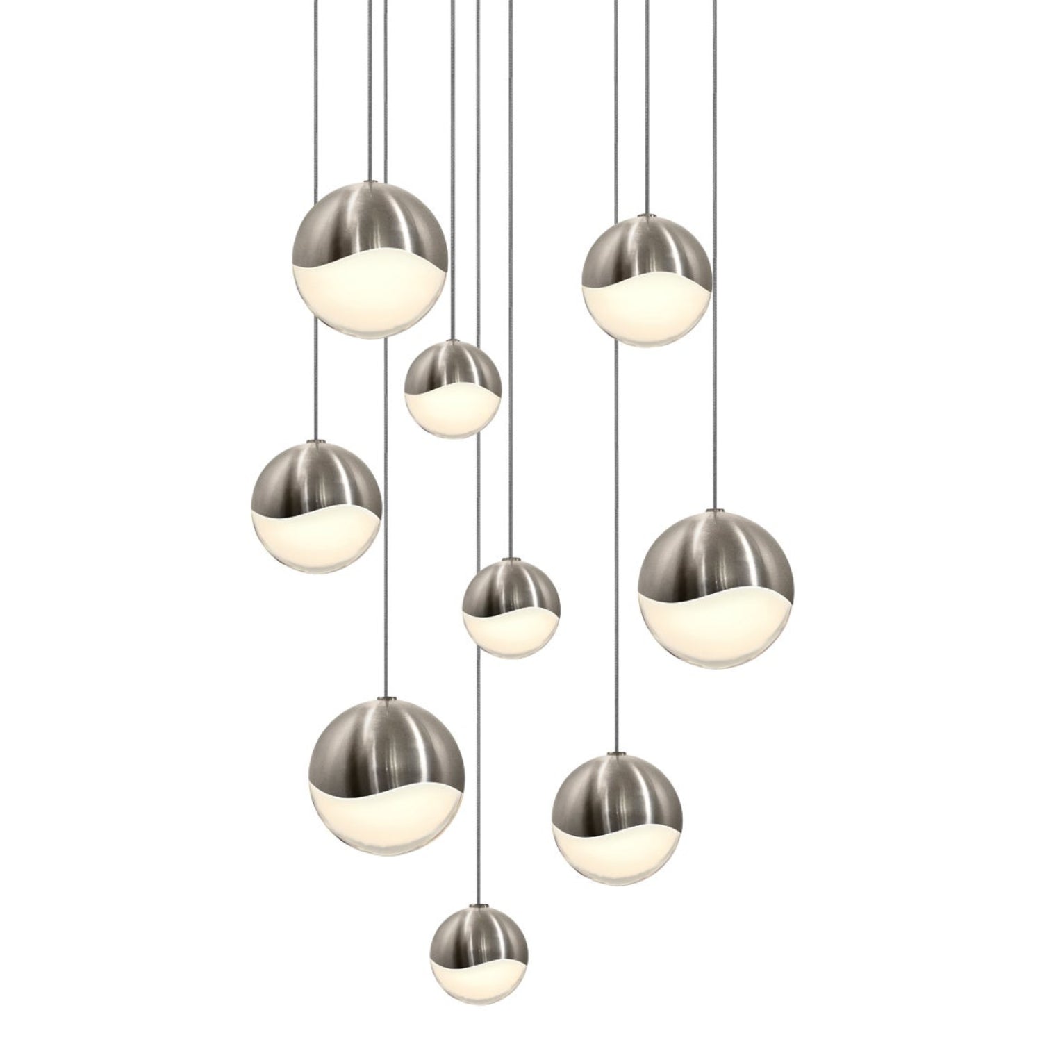 Sonneman Grapes Satin Nickel 2916.13-AST Pendant