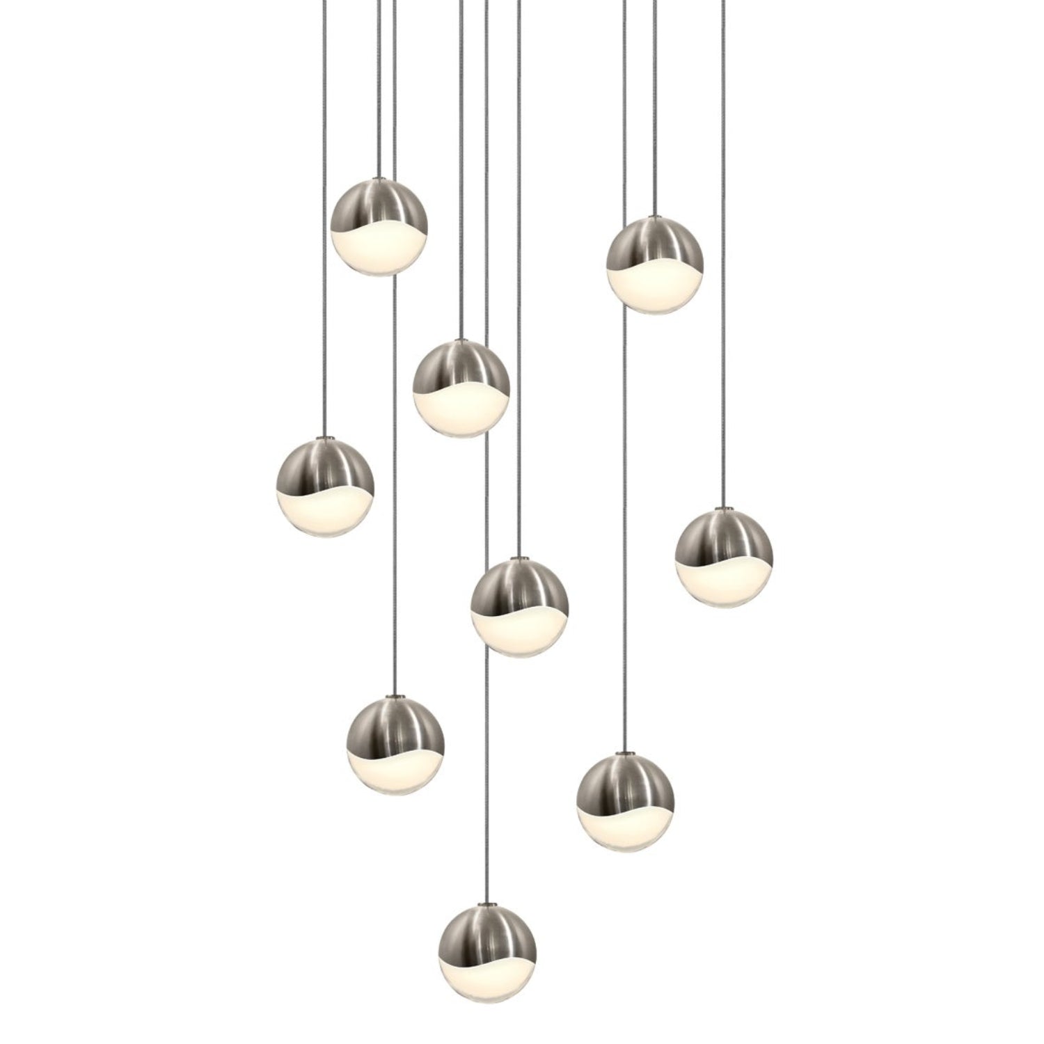 Sonneman Grapes Satin Nickel 2916.13-SML Pendant