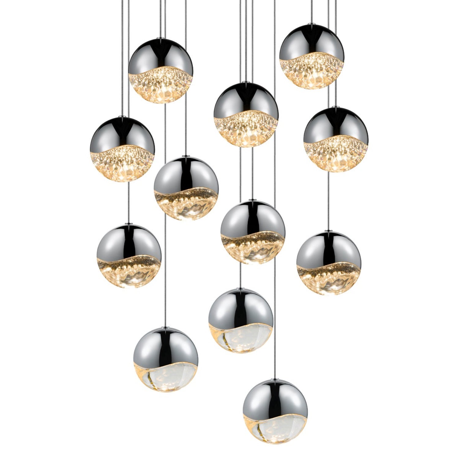 Sonneman Grapes Polished Chrome 2917.01-LRG Pendant
