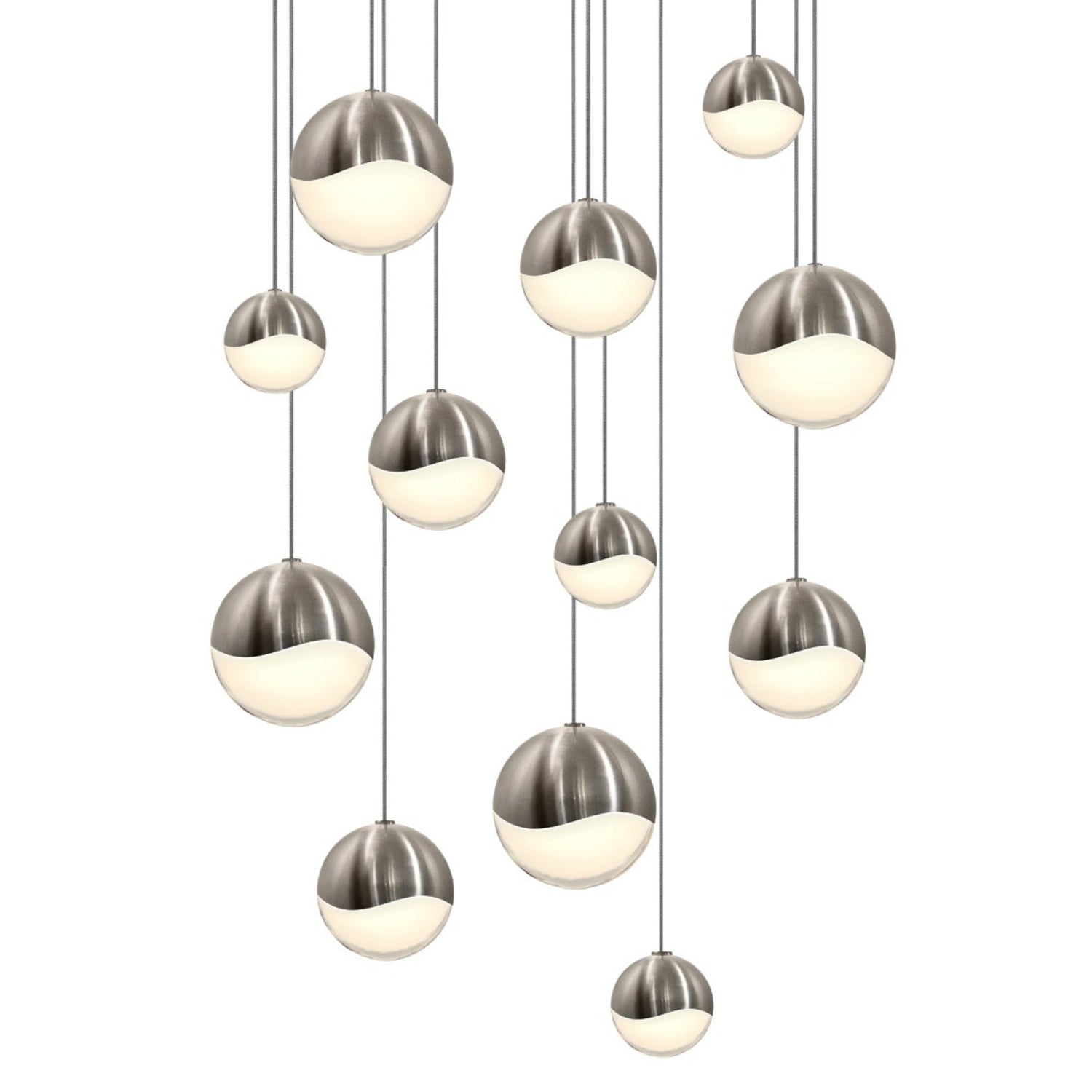 Sonneman Grapes Satin Nickel 2917.13-AST Pendant
