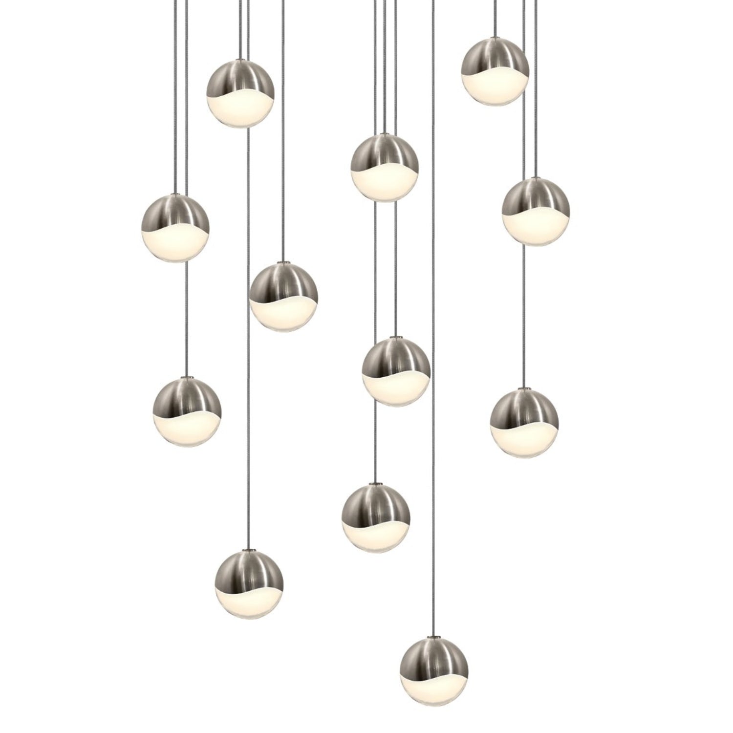 Sonneman Grapes Satin Nickel 2917.13-SML Pendant