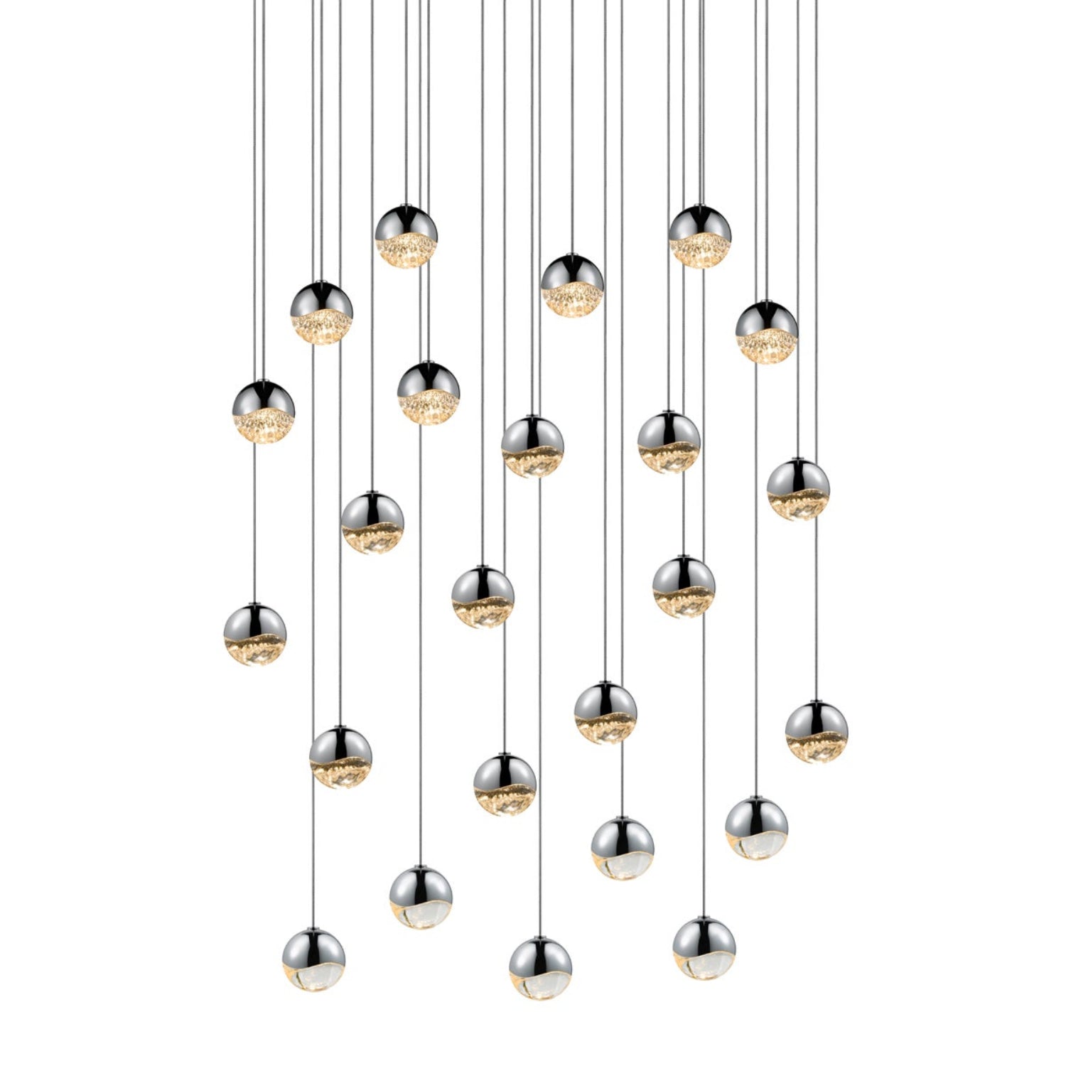 Sonneman Grapes Polished Chrome 2918.01-SML Pendant