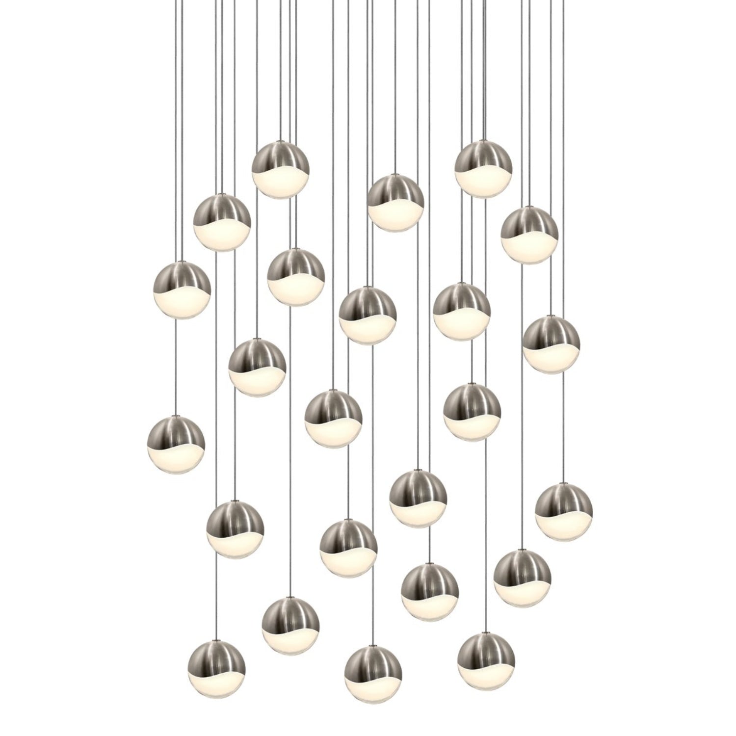 Sonneman Grapes Satin Nickel 2918.13-MED Pendant