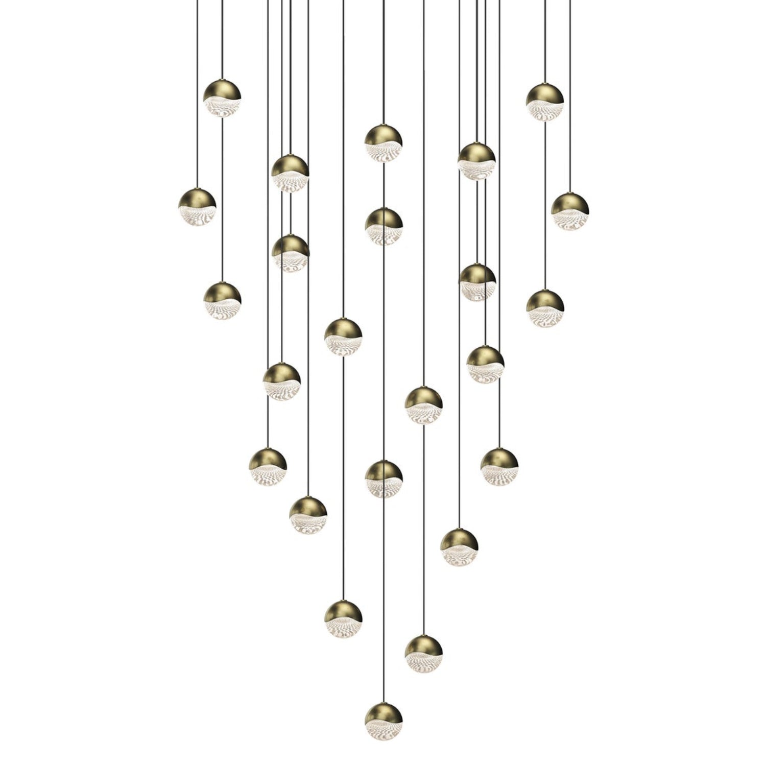 Sonneman Grapes Brass 2918.14-SML Pendant