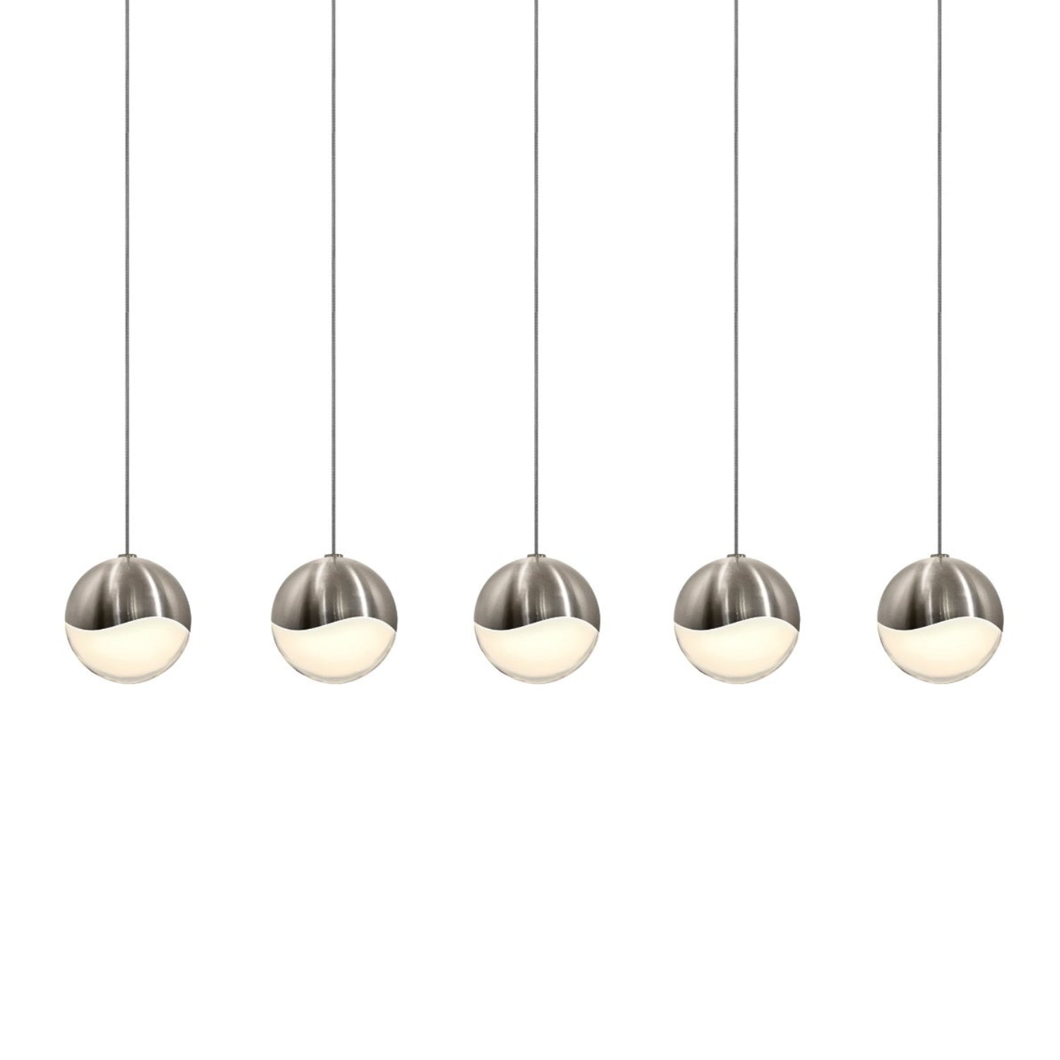 Sonneman Grapes Satin Nickel 2921.13-MED Pendant