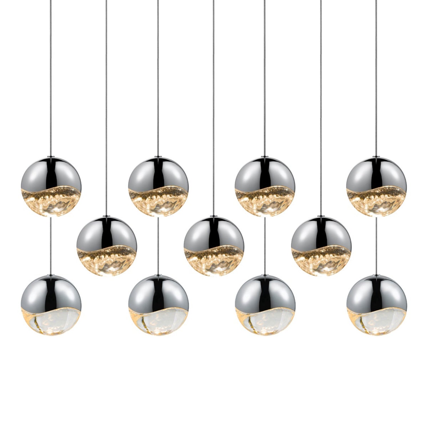 Sonneman Grapes Polished Chrome 2922.01-LRG Pendant