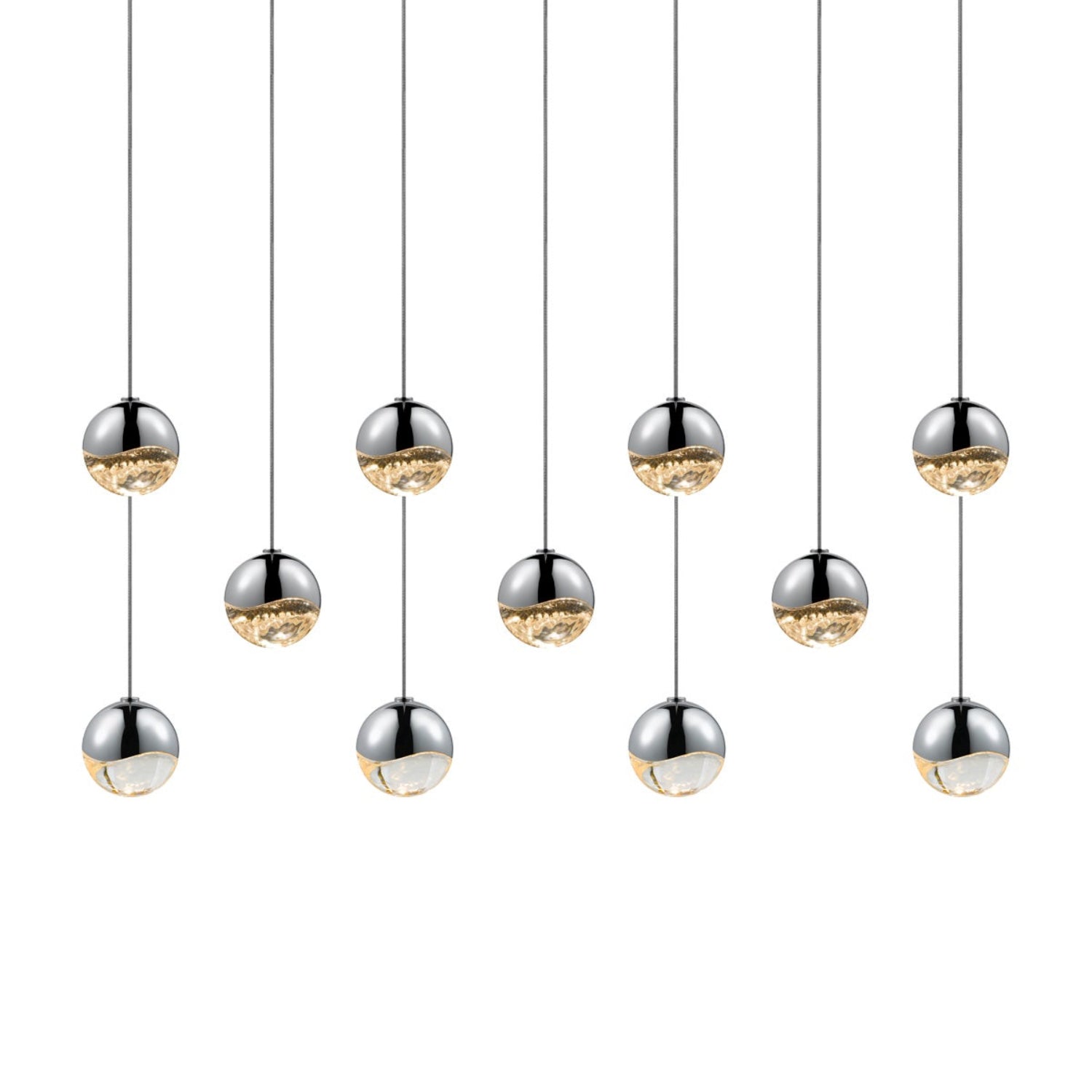 Sonneman Grapes Polished Chrome 2922.01-SML Pendant