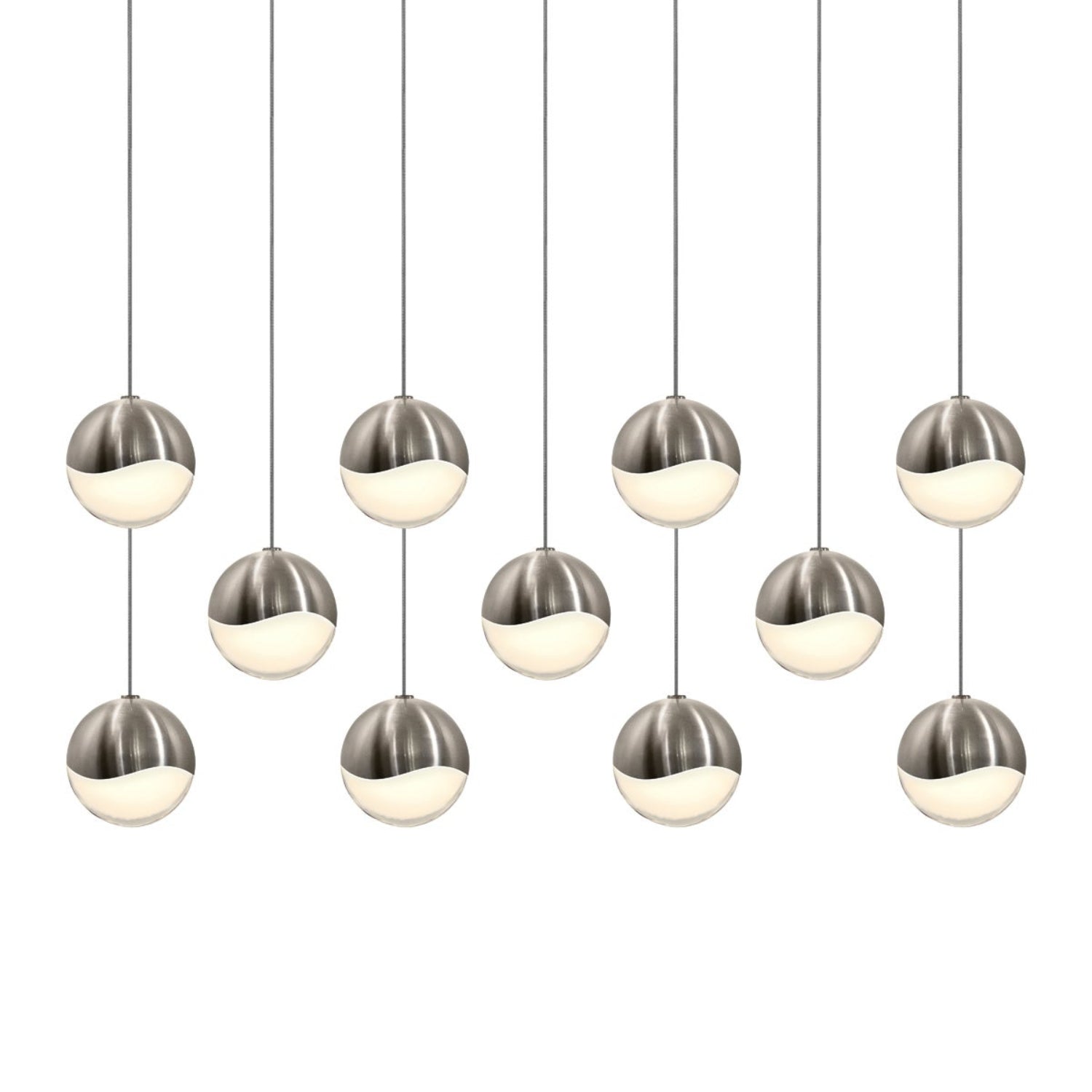 Sonneman Grapes Satin Nickel 2922.13-MED Pendant