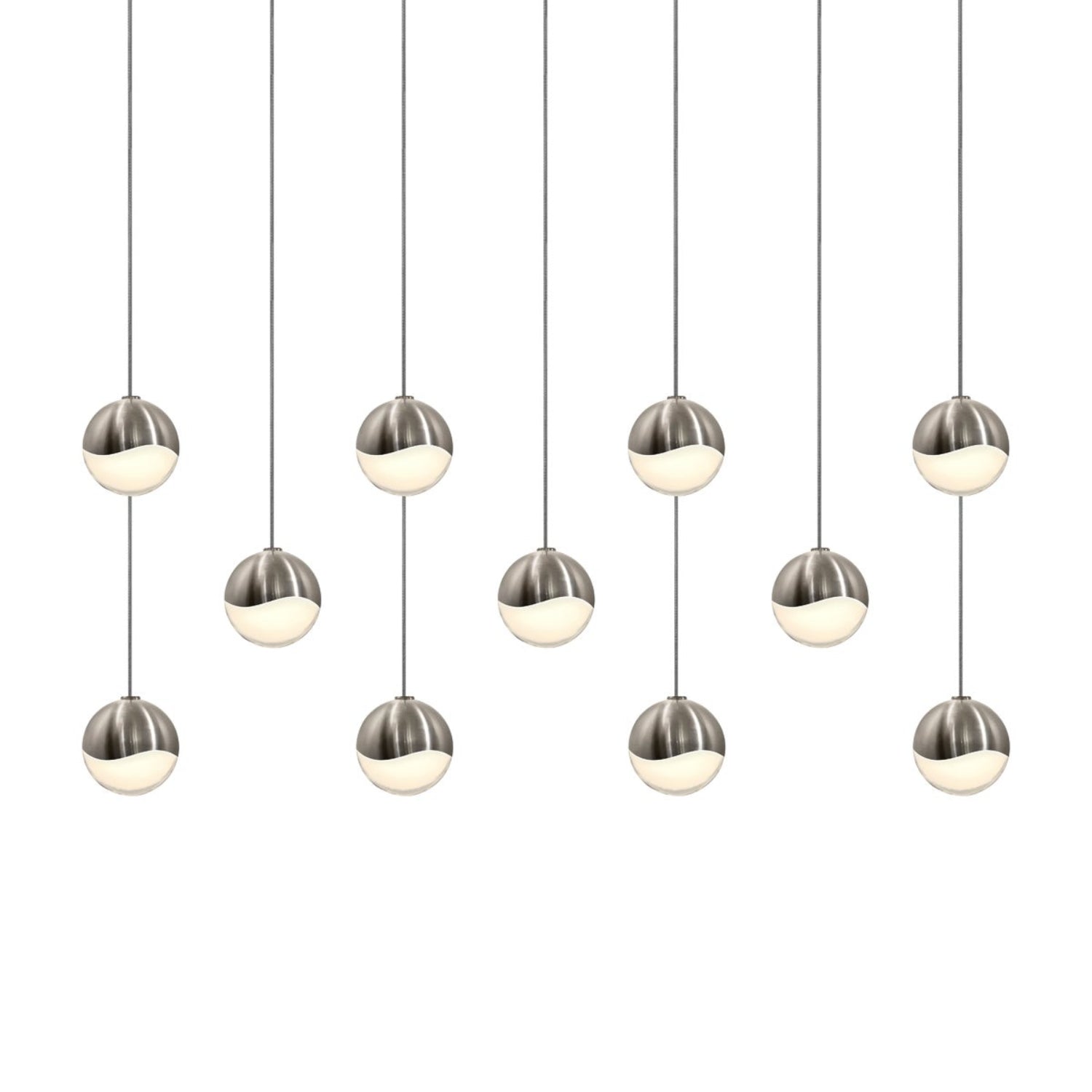 Sonneman Grapes Satin Nickel 2922.13-SML Pendant