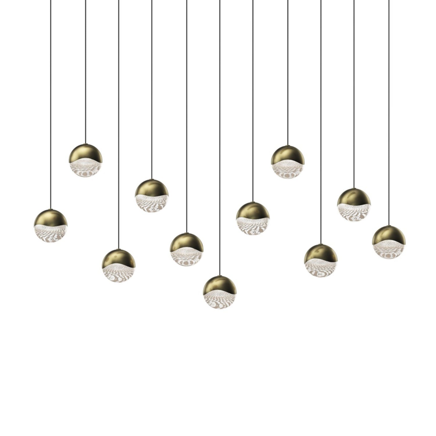 Sonneman Grapes Brass 2922.14-MED Pendant