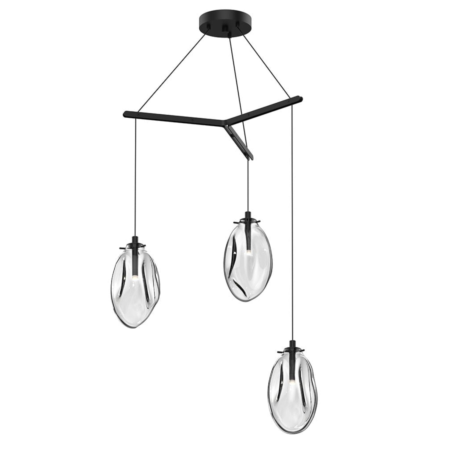 Sonneman Liquid Satin Black 2975.25C Pendant