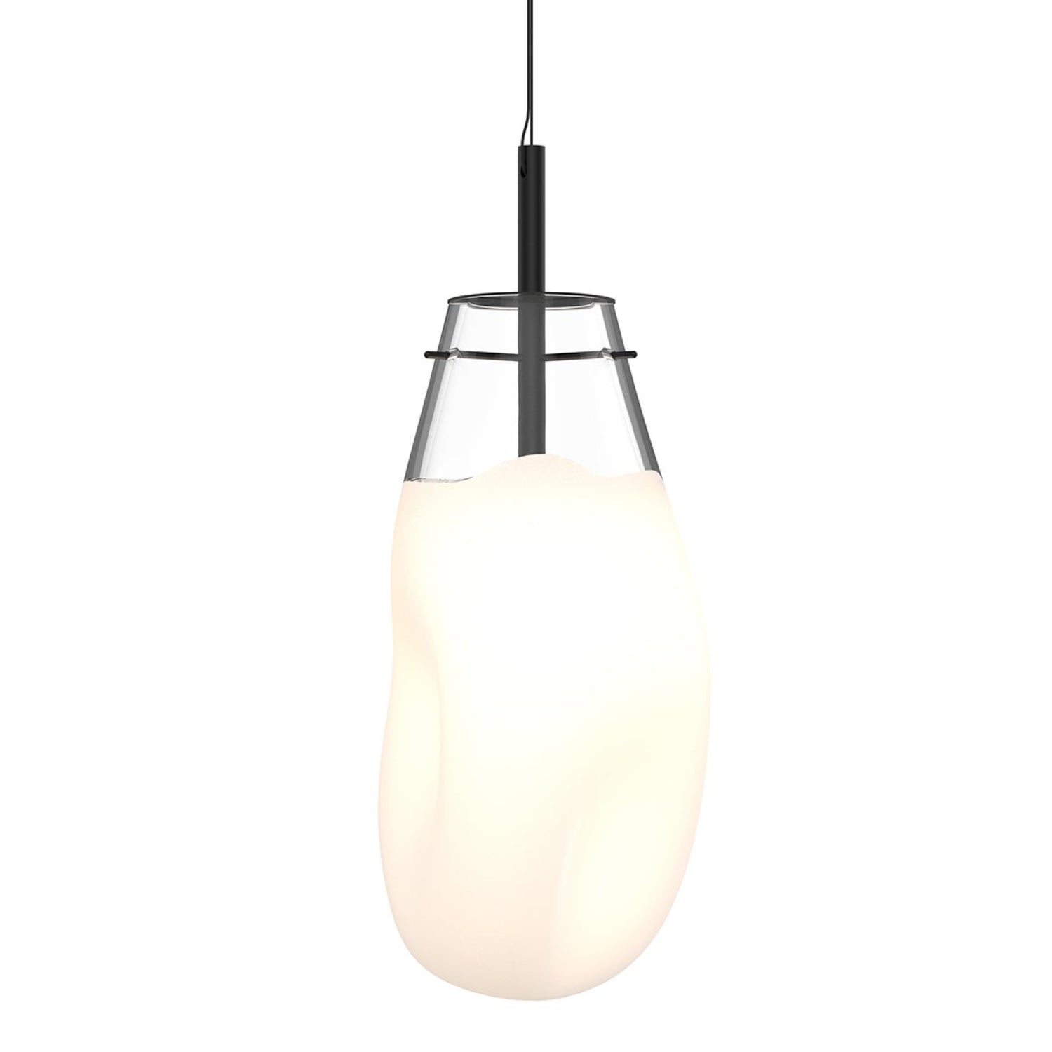 Sonneman Liquid Satin Black 2980.25W Pendant
