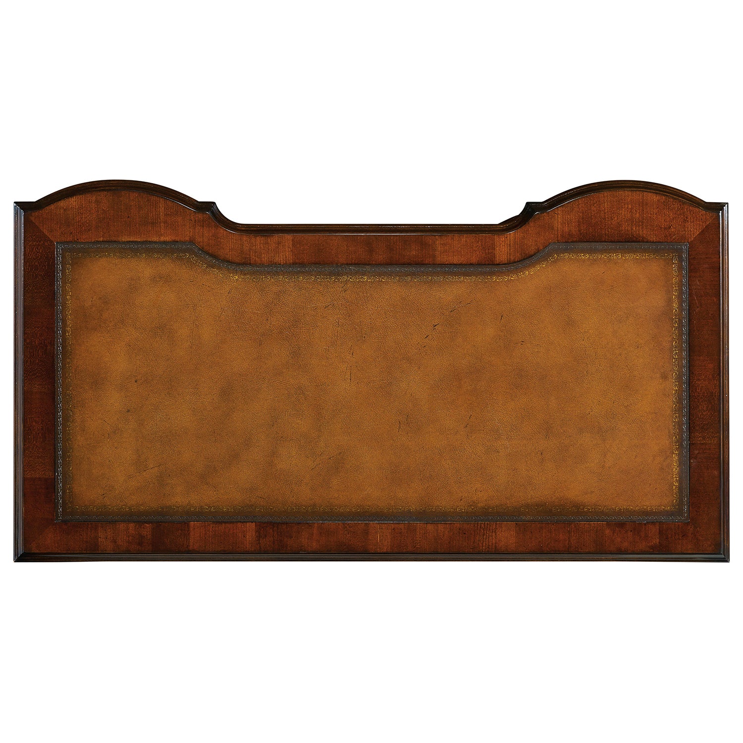 Hooker Furniture Cherry Knee-Hole Bow Front Desk