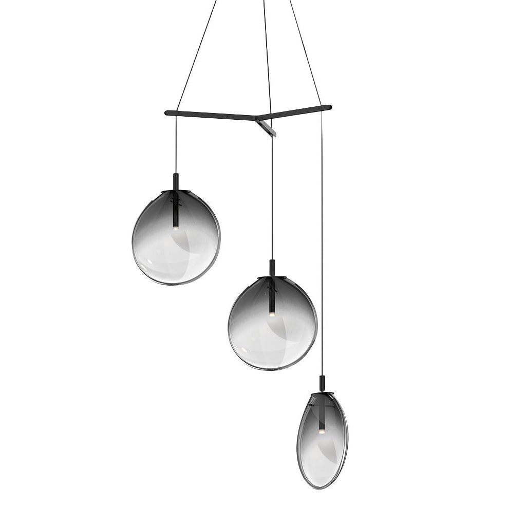Sonneman Cantina Satin Black 2995.25K-MED Pendant