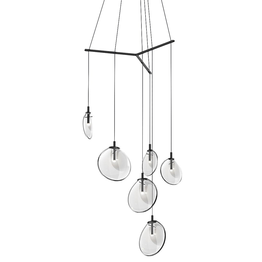 Sonneman Cantina Satin Black 2996.25C Pendant