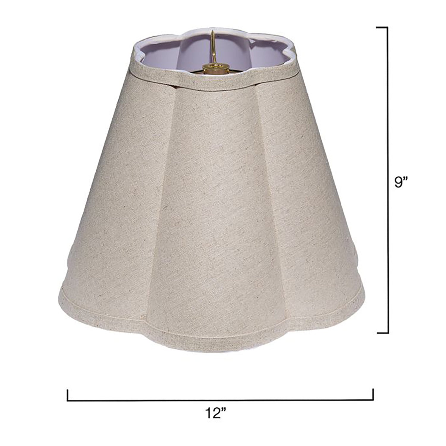 Jamie Young Scalloped Lamp Shade