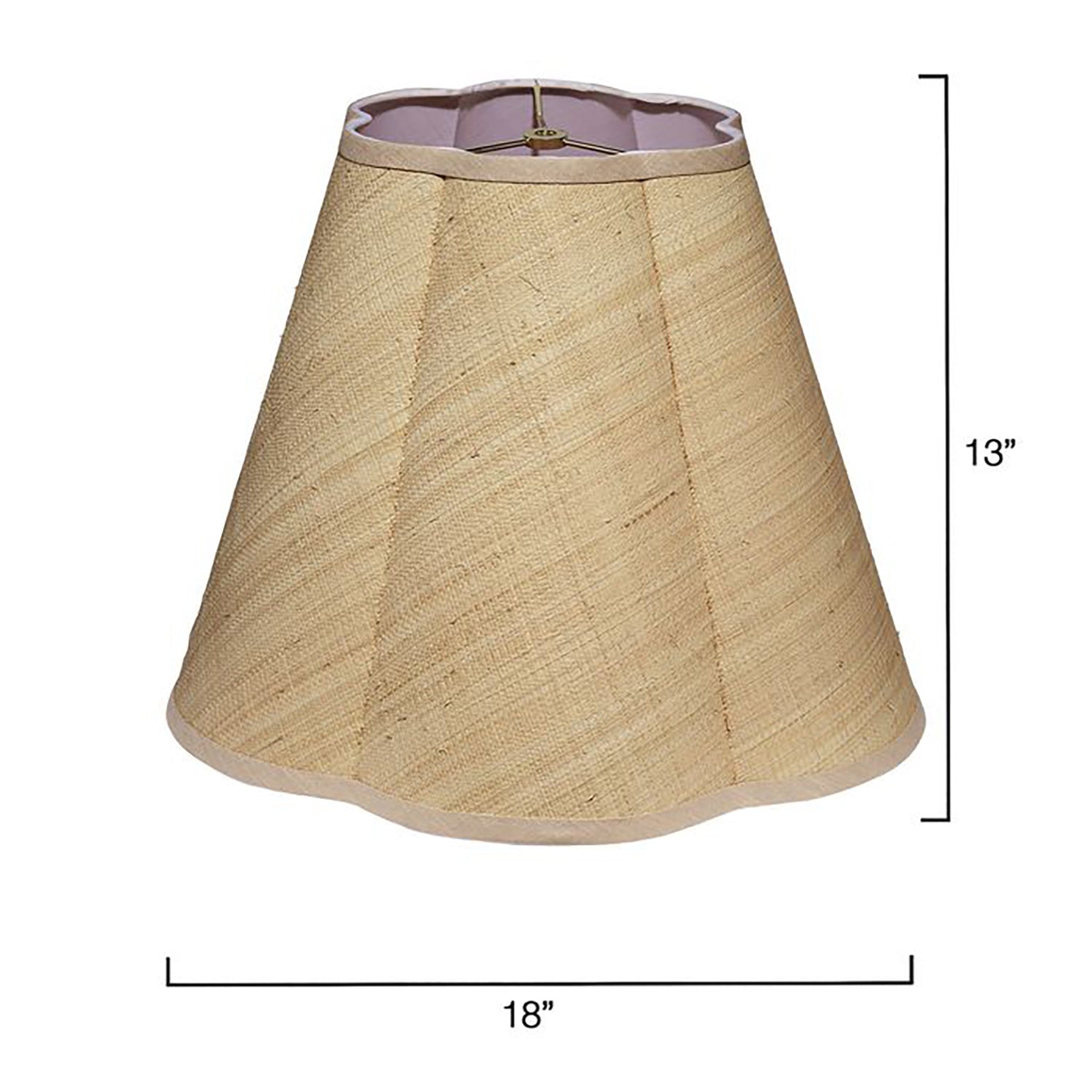 Jamie Young Scalloped Lamp Shade