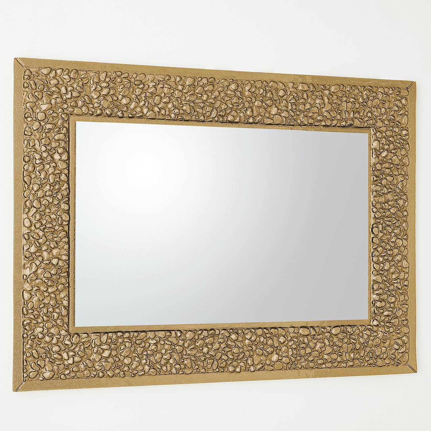 Global Views Golden Stone Mirror