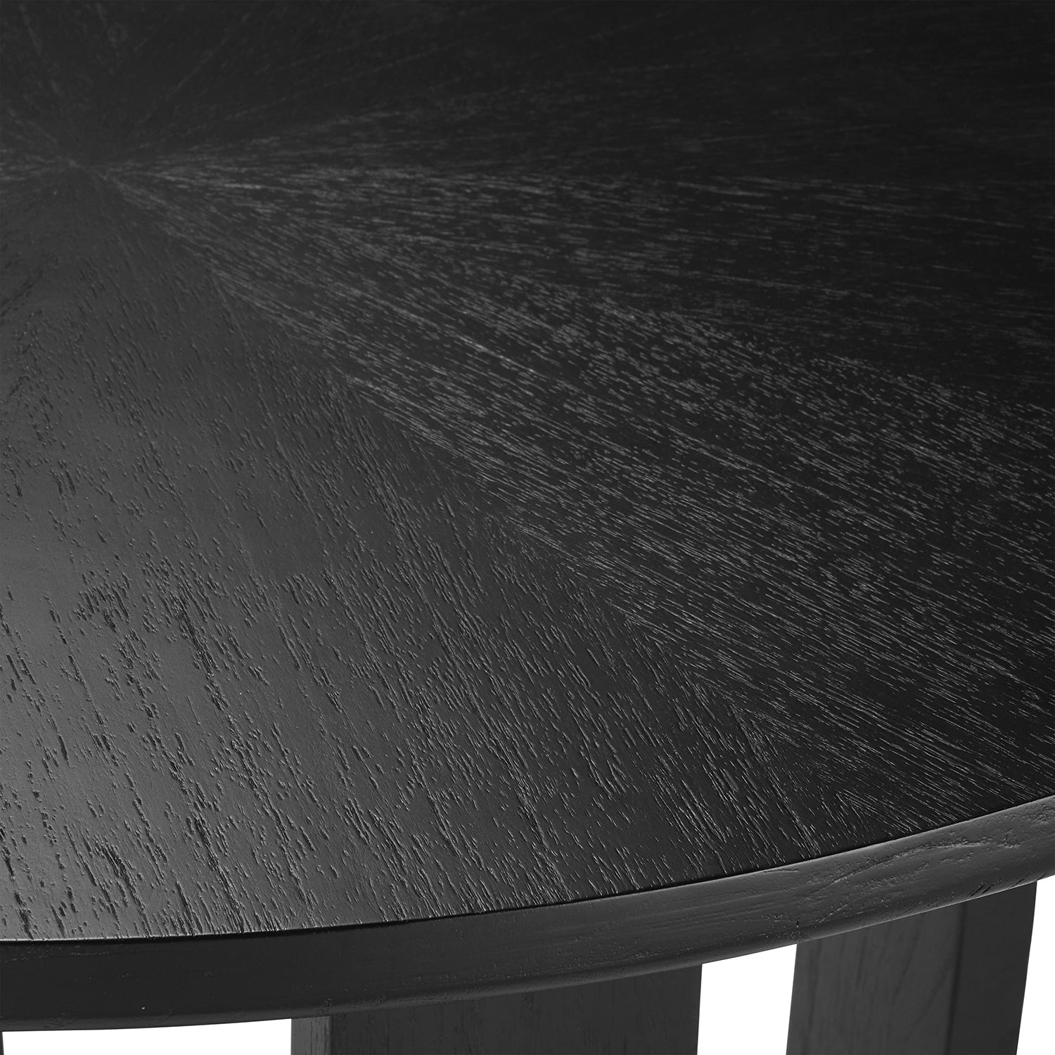 Currey & Co Black Dining Table