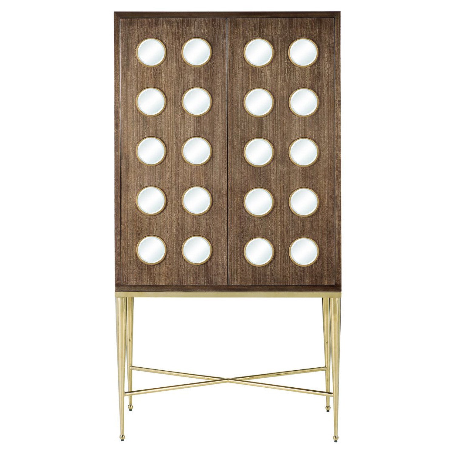 Currey & Co Colette Bar Cabinet - Final Sale
