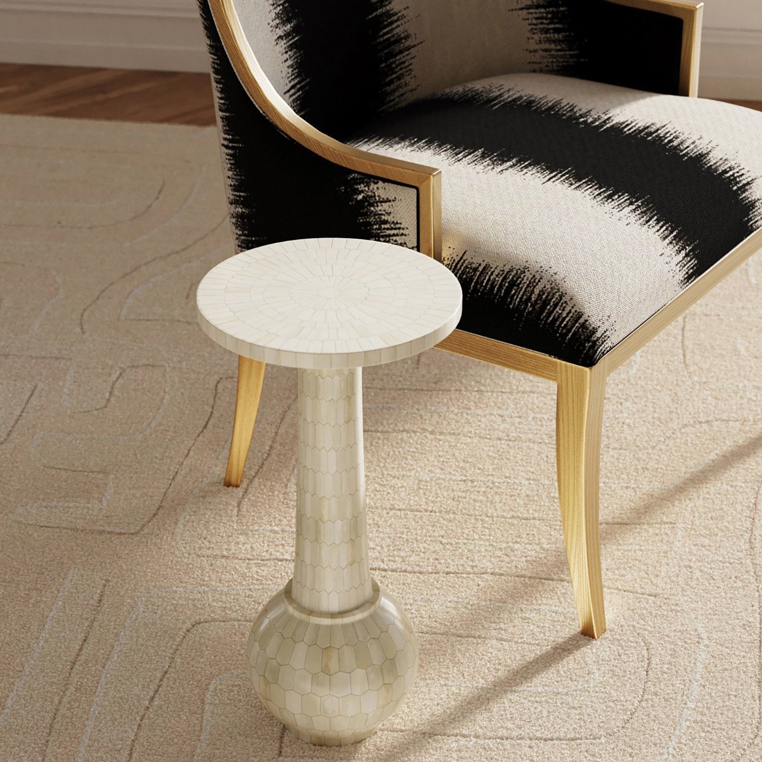 Currey & Co Osa Drinks Table