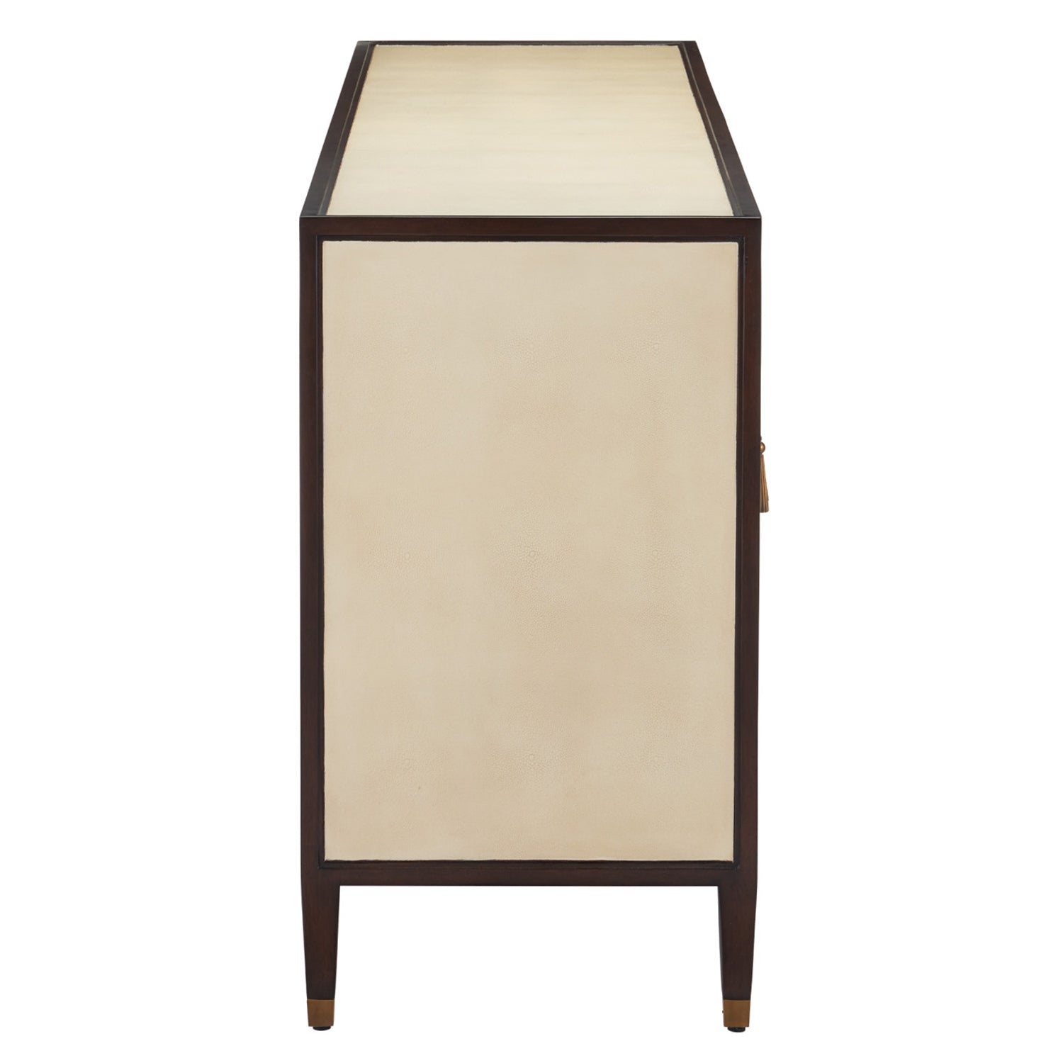 Currey & Co Evie Large Shagreen Credenza