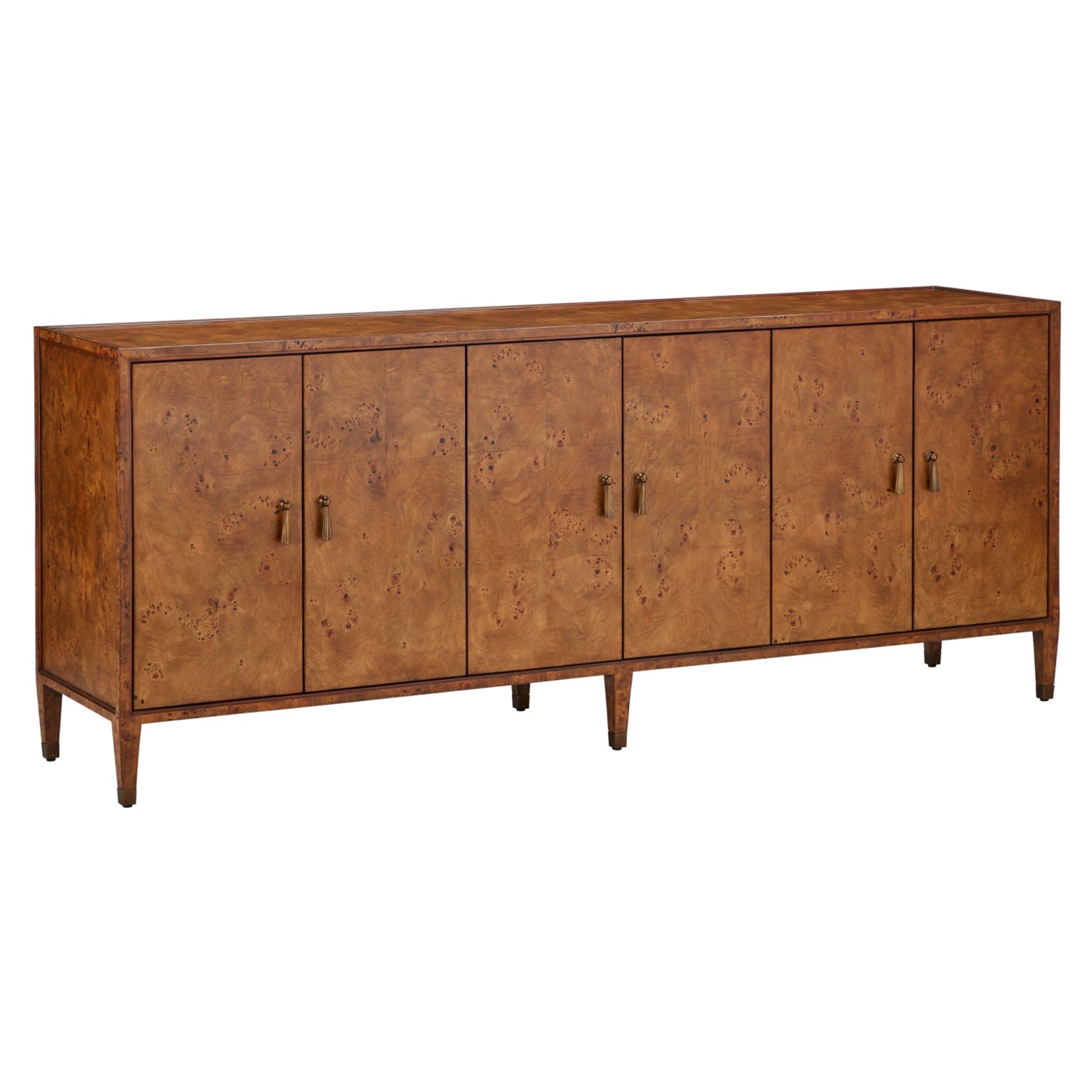 Currey & Co Evie Large Burl Credenza