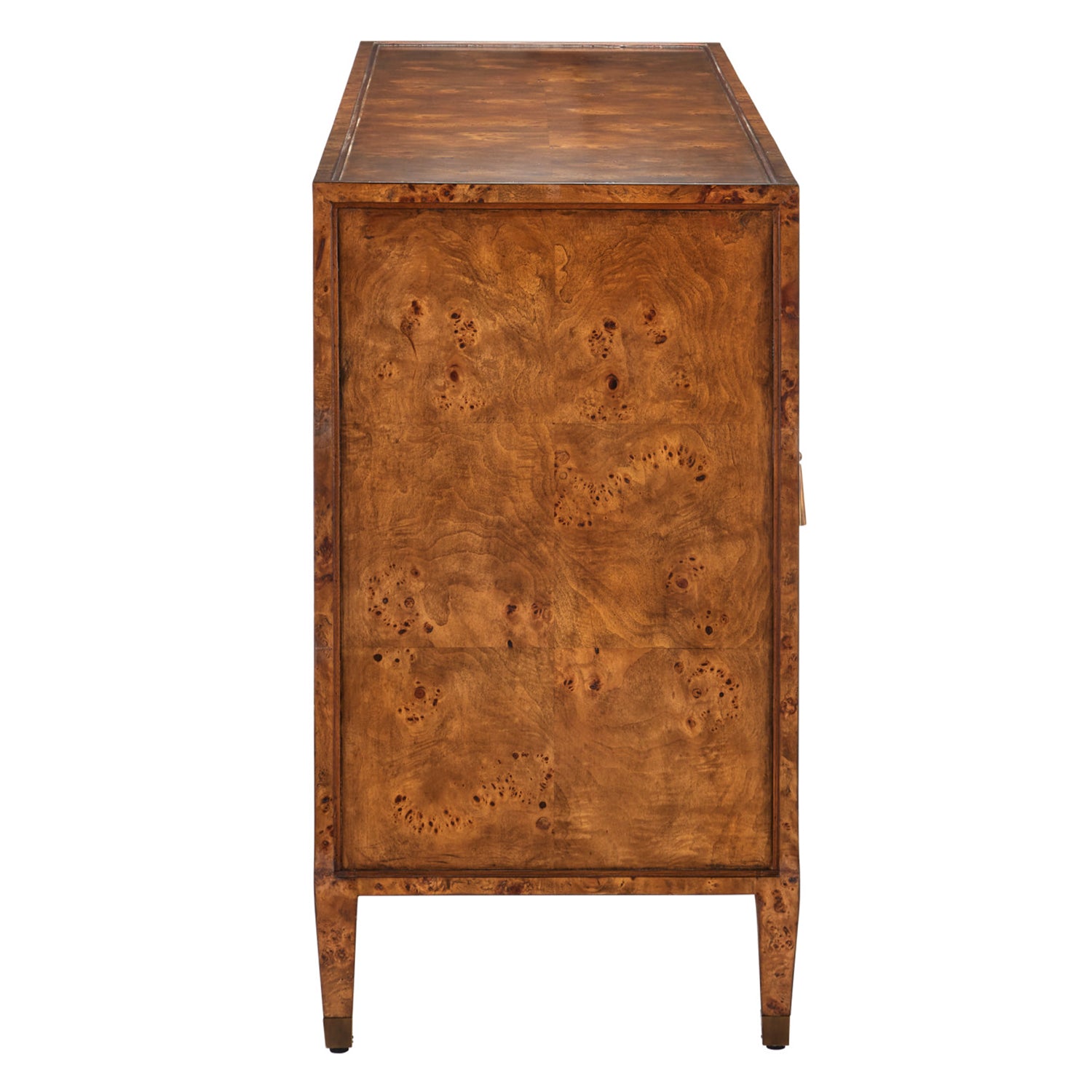 Currey & Co Evie Burl Credenza