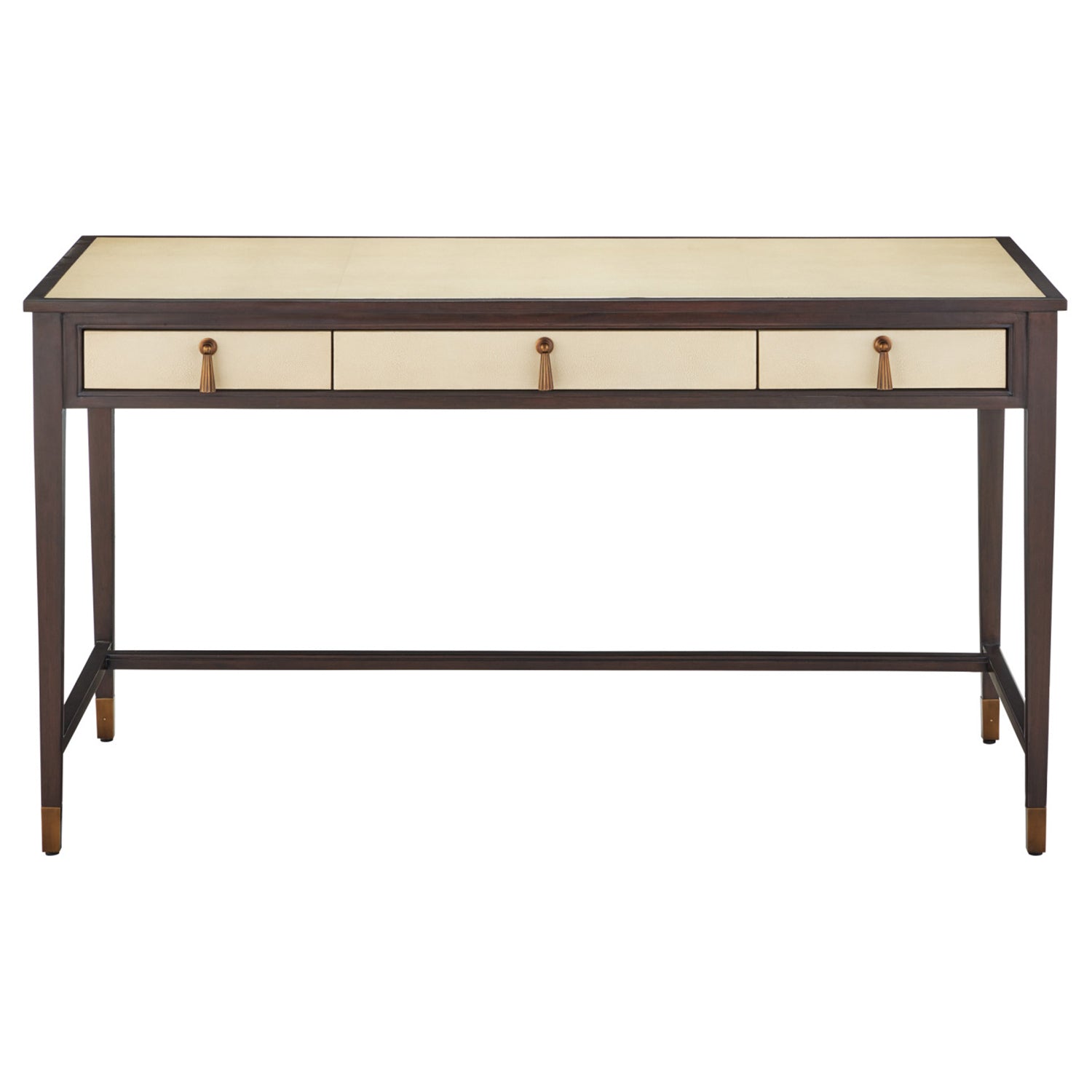 Currey & Co Evie Shagreen Writing Desk