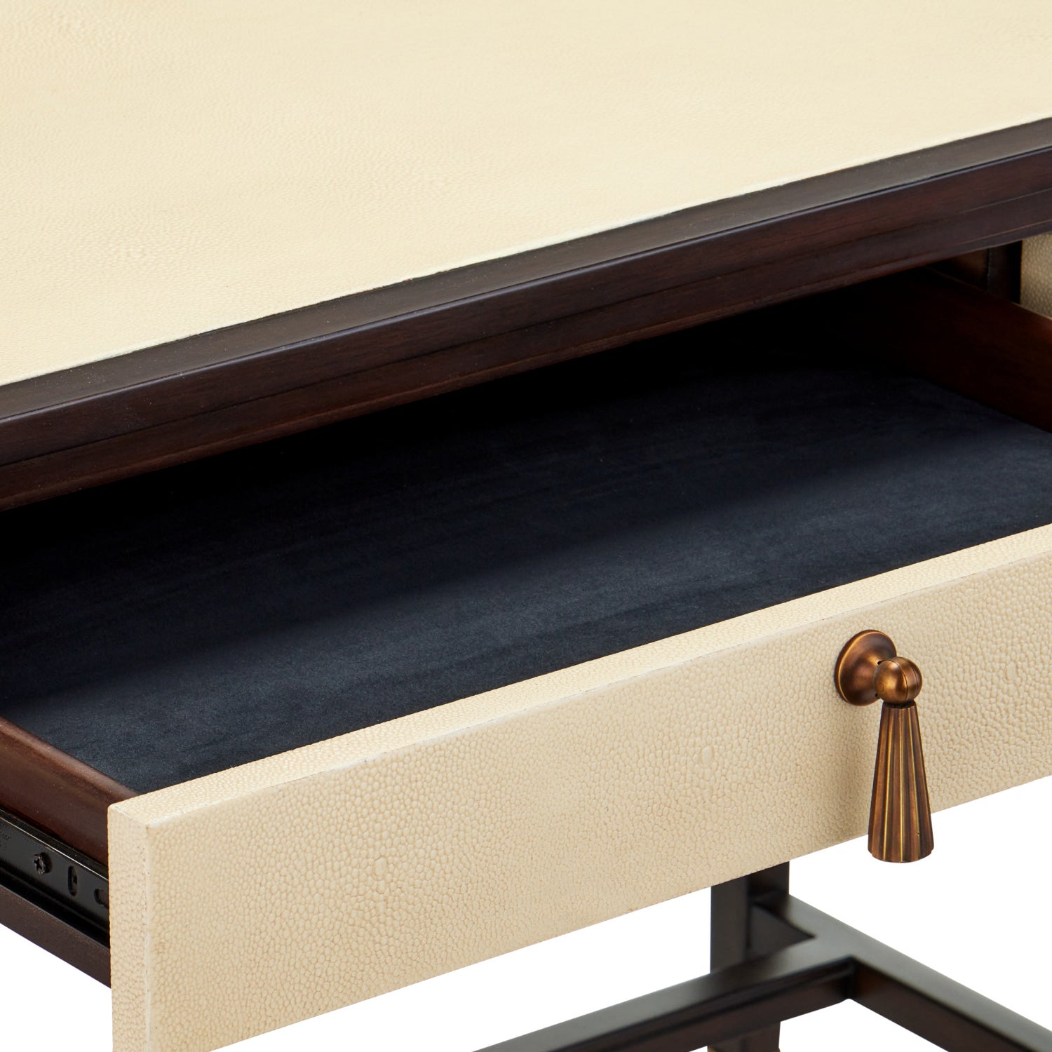 Currey & Co Evie Shagreen Writing Desk