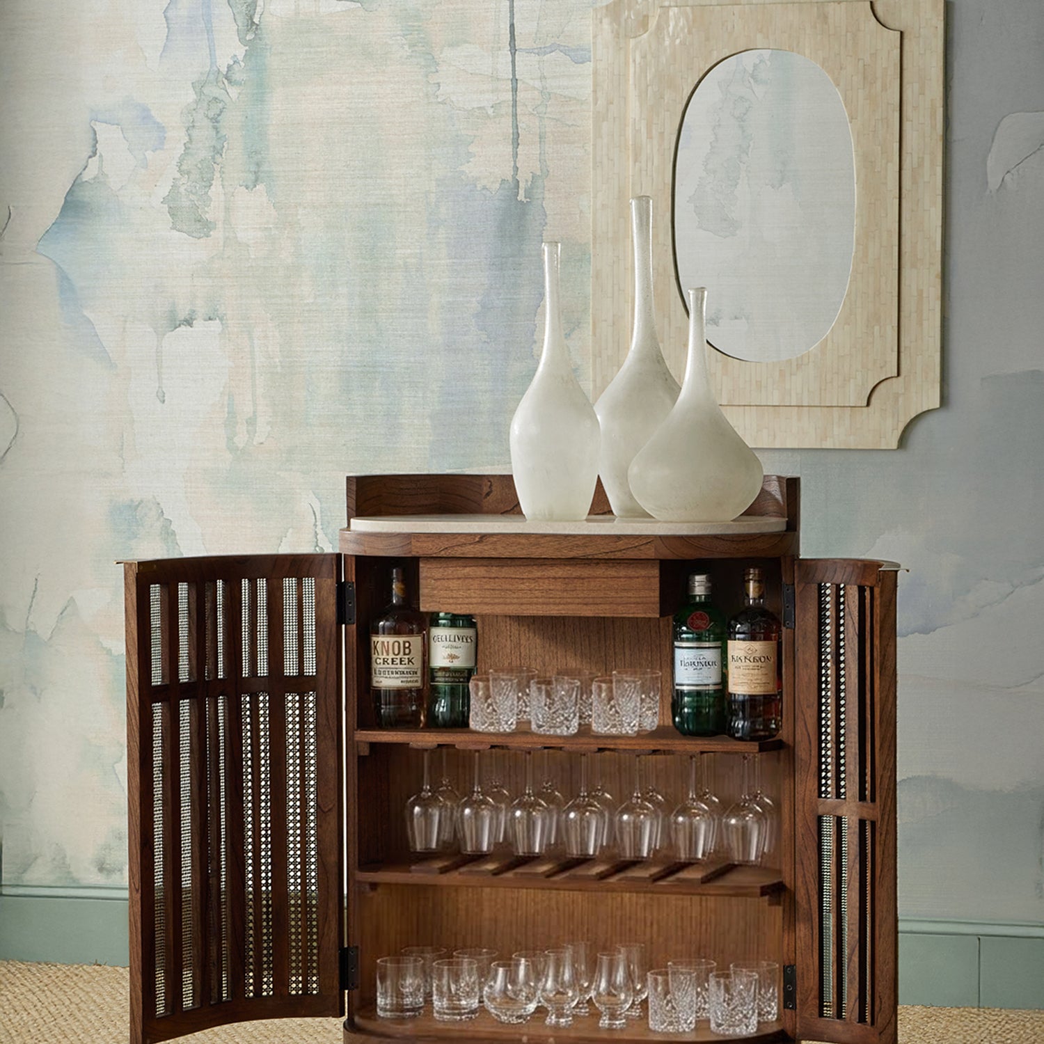 Currey & Co Virtuosity Bar Cabinet