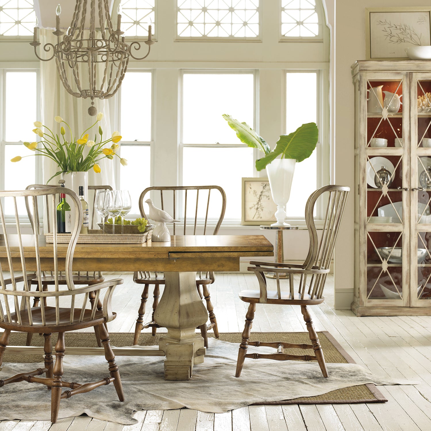 Hooker Furniture Sanctuary Spindle Side Chair Set of 2