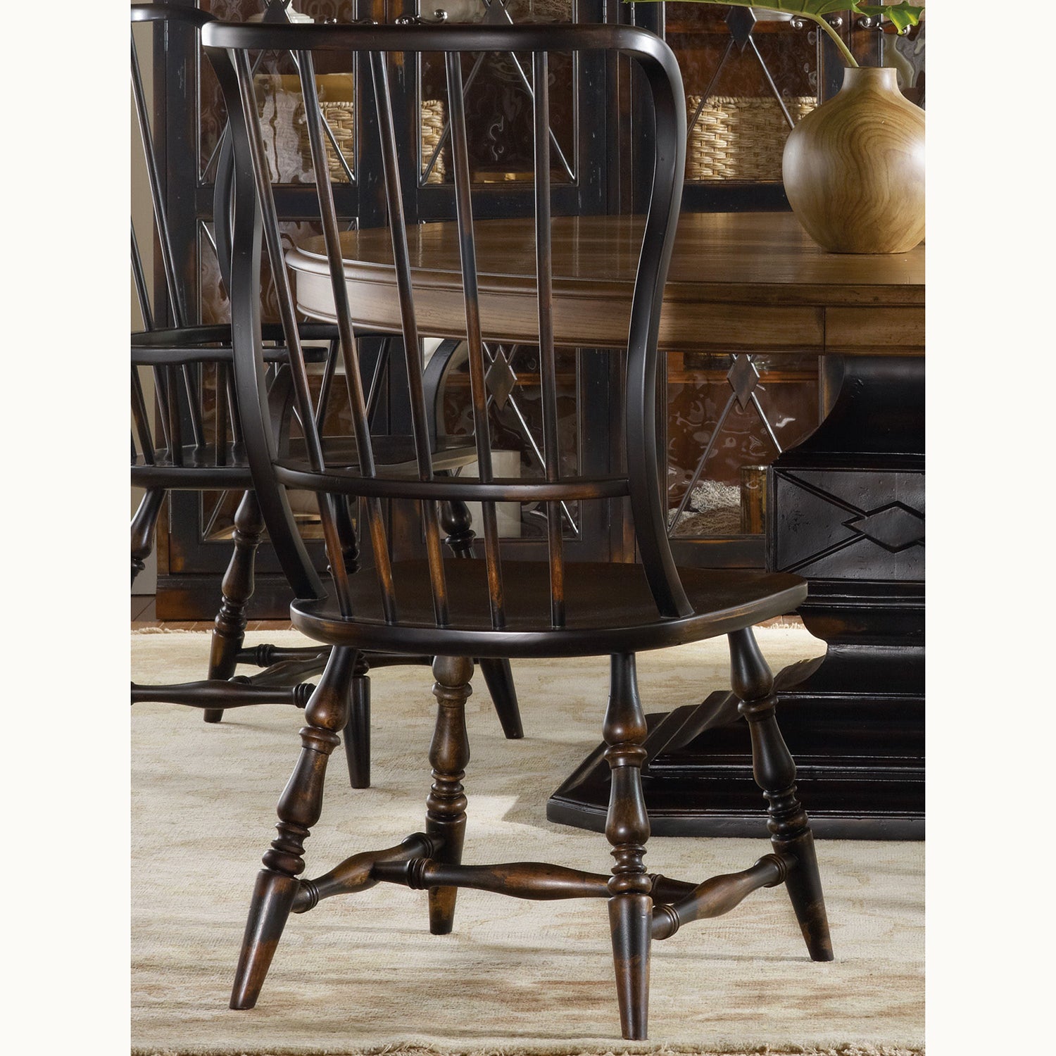 Hooker Furniture Sanctuary Spindle Side Chair Set of 2