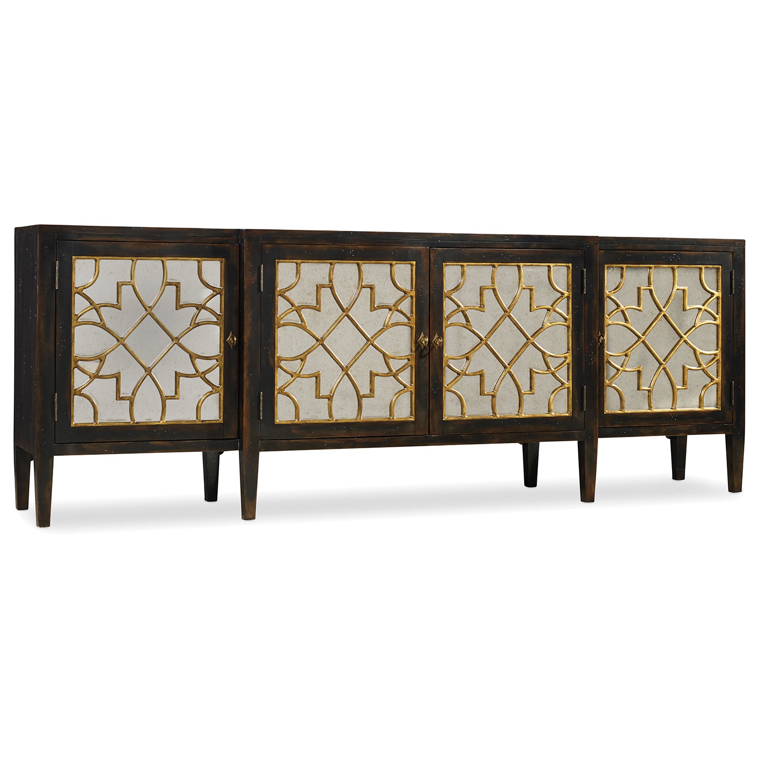Hooker Furniture Sanctuary Four-Door Mirrored Console