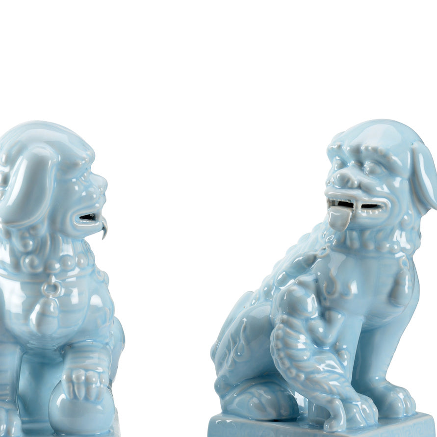Wildwood Hawaiian Breeze Foo Dog Sculpture Set of 2