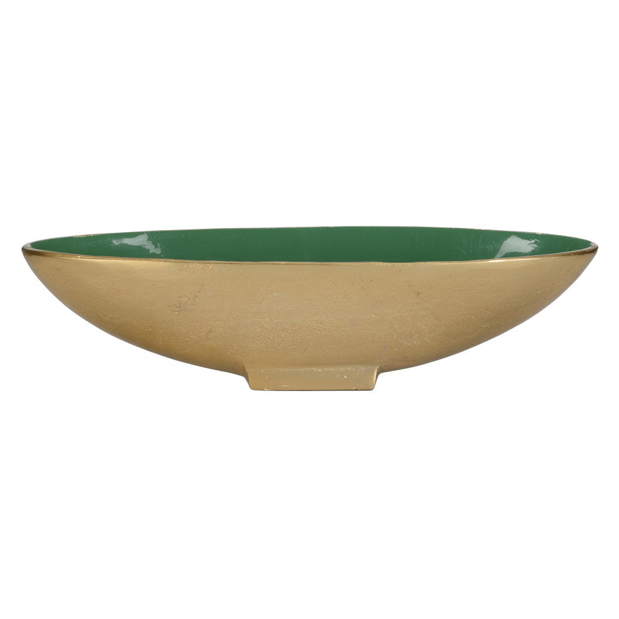 Wildwood Emerald Oval Bowl