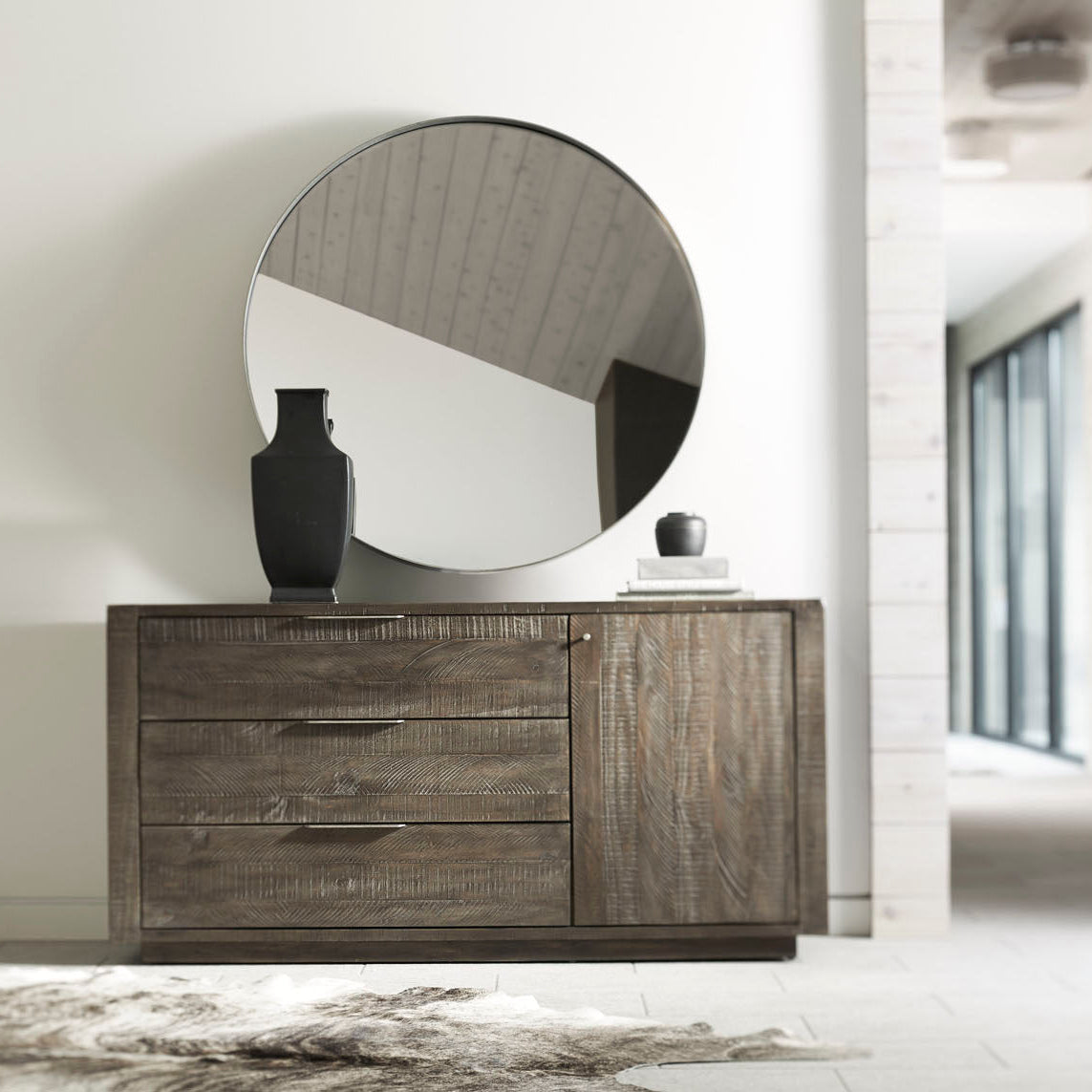 Bernhardt Loft Oakley Mirror