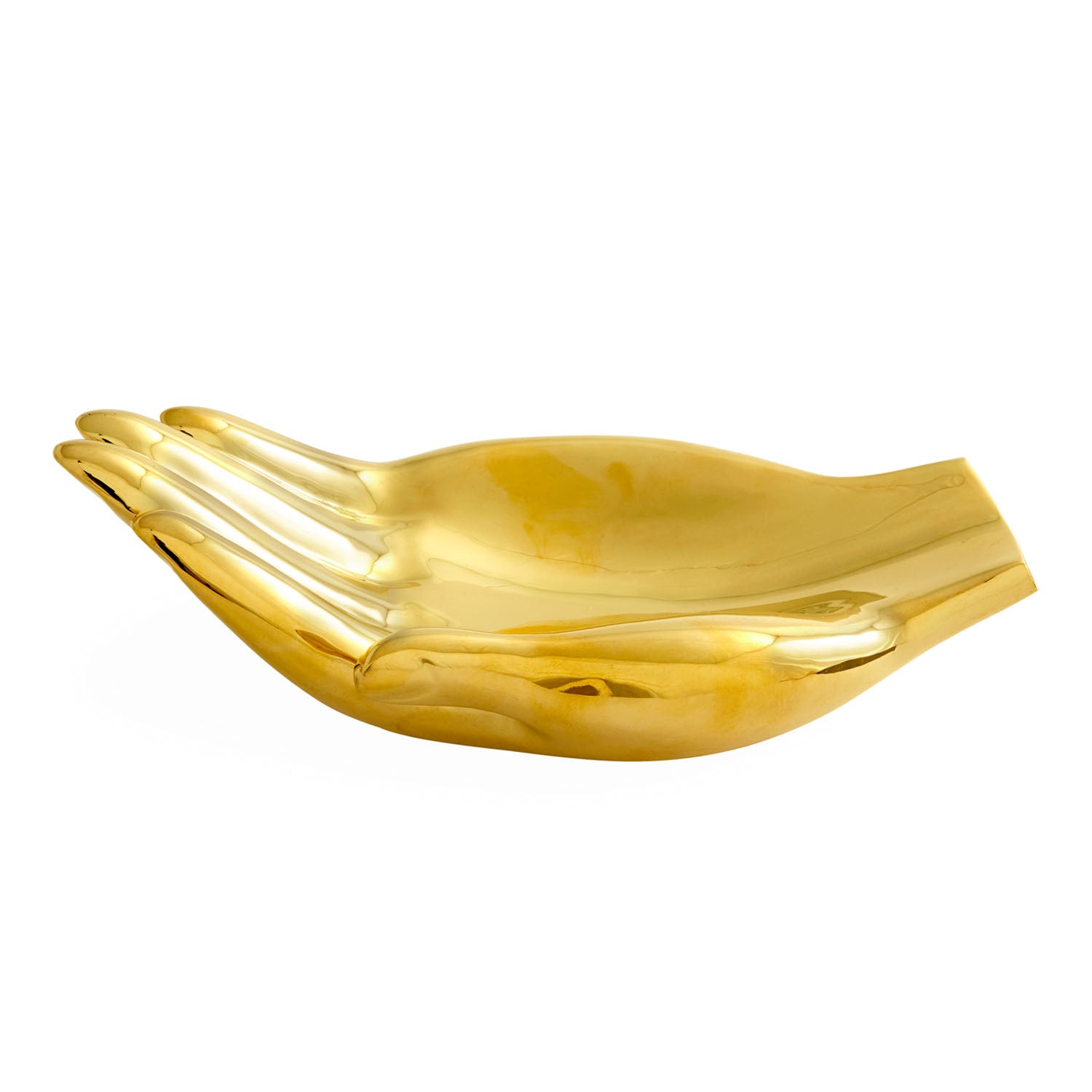 Jonathan Adler Brass Hand Bowl