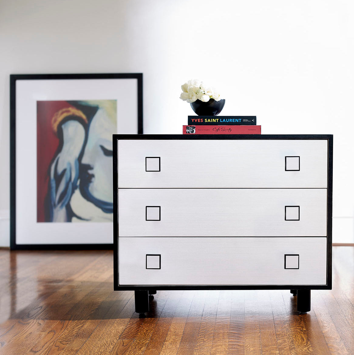 Bernhardt Silhouette 3-Drawer Nightstand