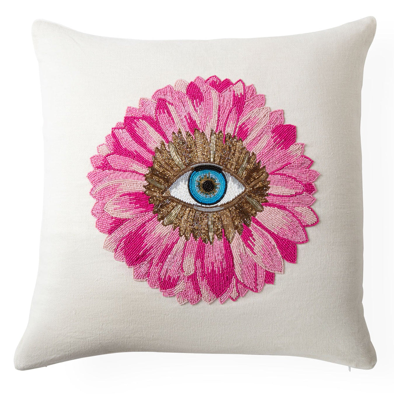 Jonathan Adler Petals Beaded Throw Pillow