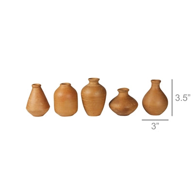 Tiny Vase Set of 5