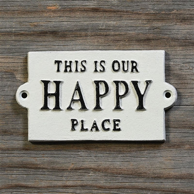 Happy Place Sign