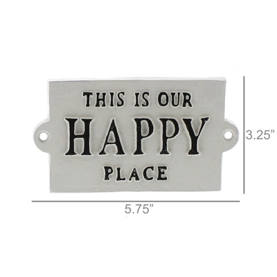 Happy Place Sign