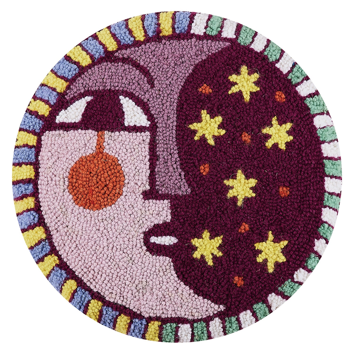 Justina Blakeney Aya Round Hook Throw Pillow