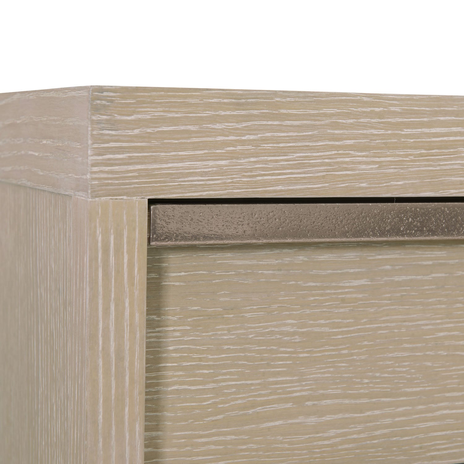 Bernhardt Solaria Dresser in Dune finish, close-up of the finish