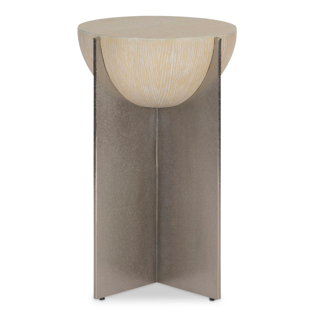 Bernhardt Solaria Aluminum Base Accent Table